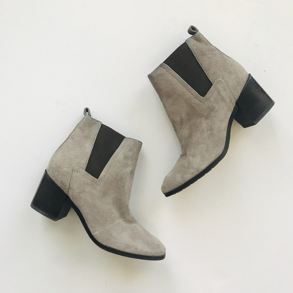 Pour La Victoire Shoes - BLOWOUT SALE Pour La Victoire gray suede booties
